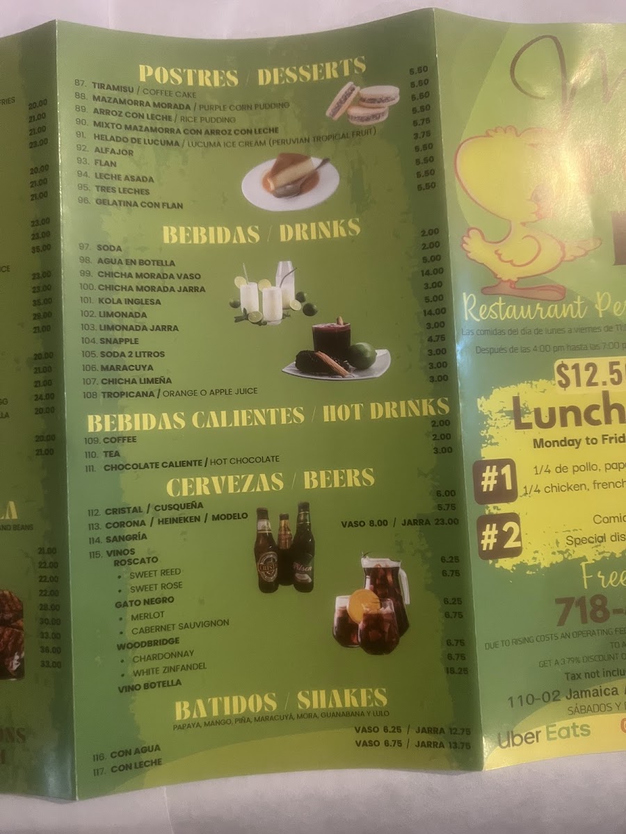 Armando's Pollo Rico Menu - Image 6
